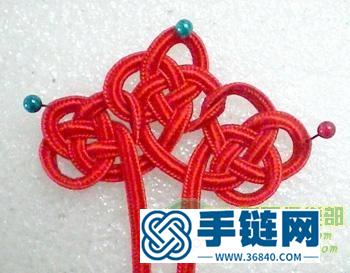 中國結十全結掛飾的編法教程
