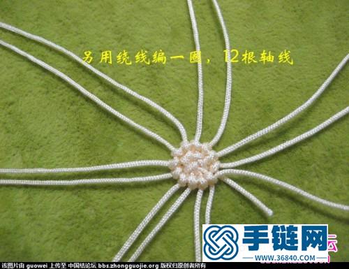 繩編小熊玩偶教程，中國結小熊玩偶編法步驟