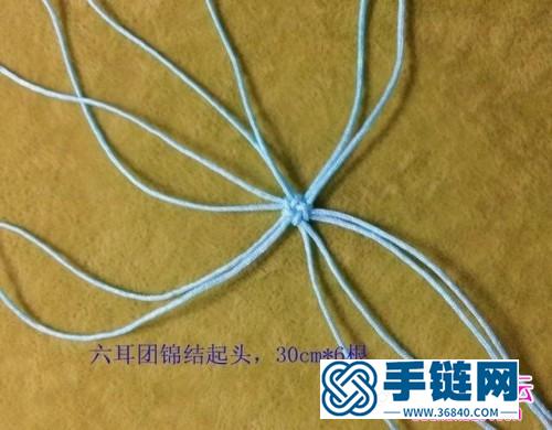反卷結編心教程，中國結心形編法圖解