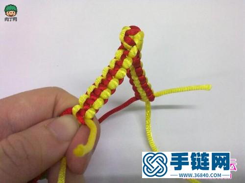 心心相印中國結編法，2個心形中國結的編法圖解