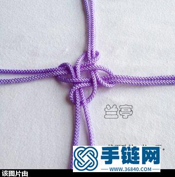 蘭亭一步步教你編吉祥結(jié)胸針