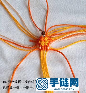 繩結流蘇掛件的制作方法
