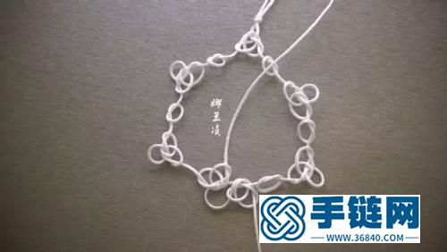 一步步教你繩編桃花結吊墜