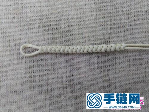 中國結(jié)漂亮的串珠手鏈教程