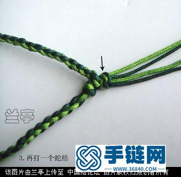 初級斜卷結(jié)編制的簡易貓頭鷹（蘭亭作品）