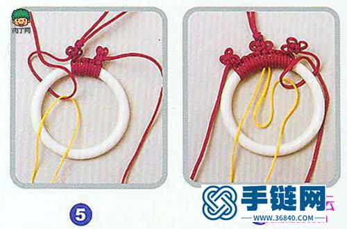 中國結法輪結的編法圖解