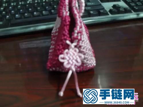 中國結十字結提包編結圖解