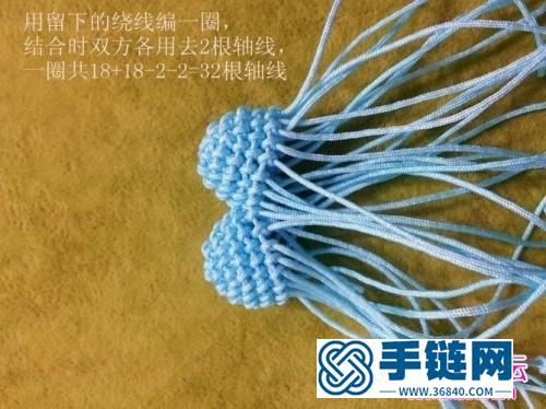反卷結編心教程，中國結心形編法圖解