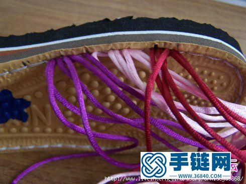 一步步教你繩結(jié)拖鞋的編法，有步驟圖片