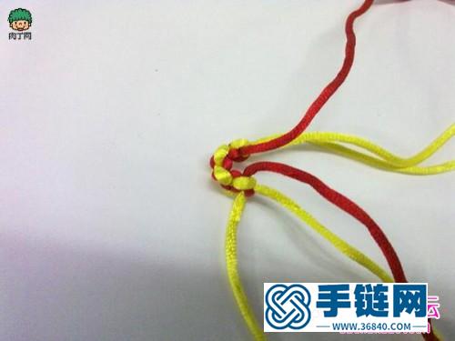 心心相印中國結編法，2個心形中國結的編法圖解