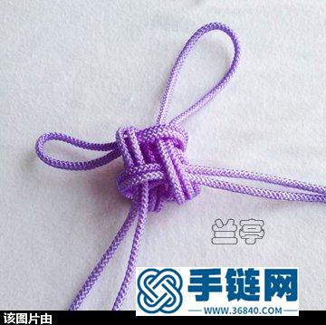 蘭亭一步步教你編吉祥結(jié)胸針