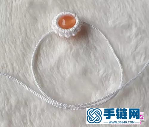 可愛(ài)的雀頭結(jié)戒指的編法教程