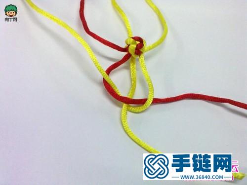 心心相印中國結編法，2個心形中國結的編法圖解