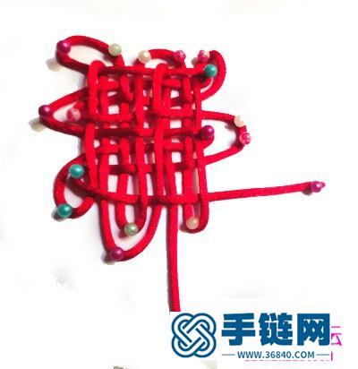 中國結(jié)盤長結(jié)的編結(jié)方法圖解
