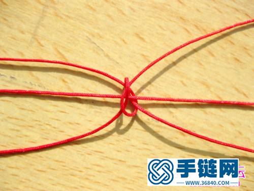 密宗金剛結情定三生奢華版紅繩手鏈制作過程