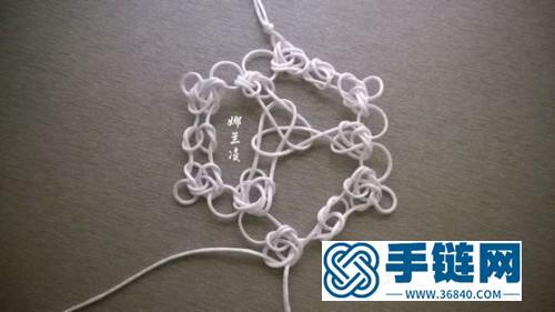 中國結掛飾之桃花掛飾編法