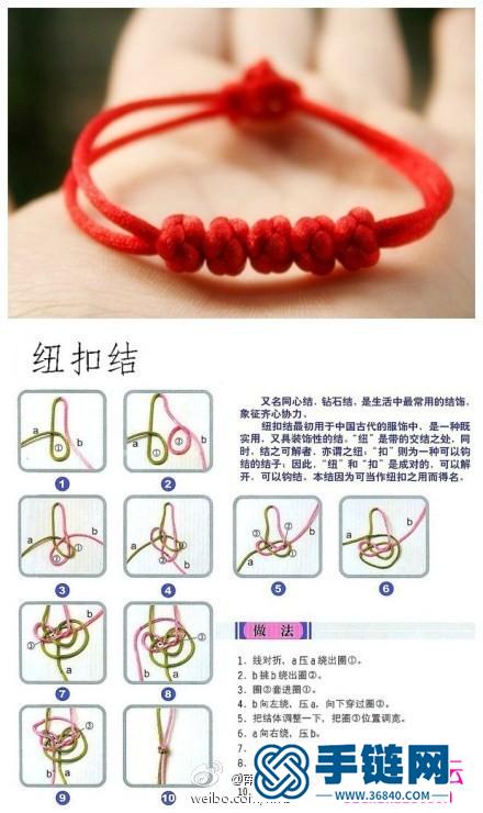 各種適合做手鏈的中國繩結教程