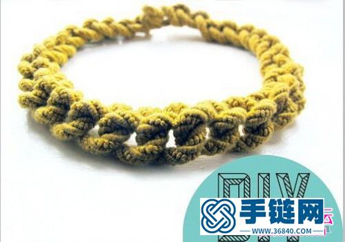 繩編情侶手鏈教程