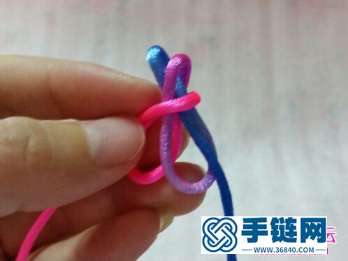 繩編團錦結腰帶的方法