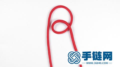 紅色繩結(jié)掛飾編法教程