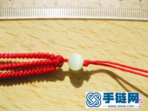 密宗金剛結情定三生奢華版紅繩手鏈制作過程