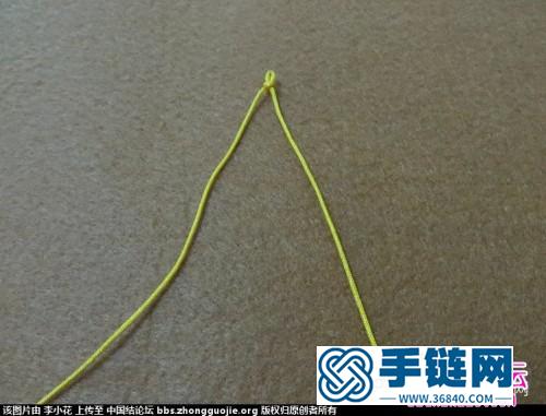 中國結編織花嫁耳墜方法圖解