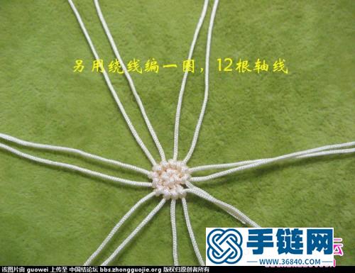 繩編小熊玩偶教程，中國結小熊玩偶編法步驟