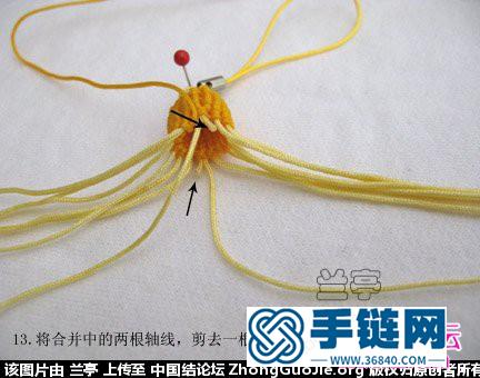 中國結玉米筍編法教程步驟