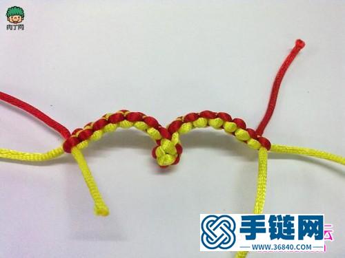 心心相印中國結編法，2個心形中國結的編法圖解