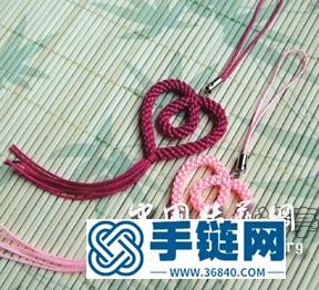 繩編“童心”手機(jī)鏈教程