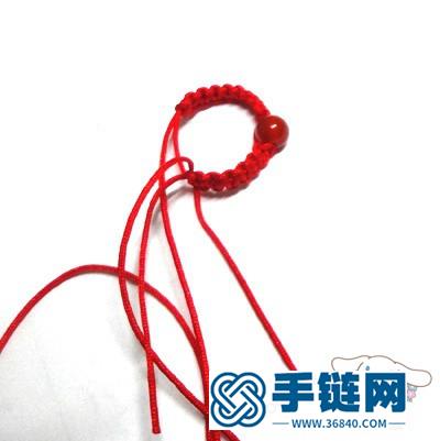 中國結戒指的編法圖解、步驟