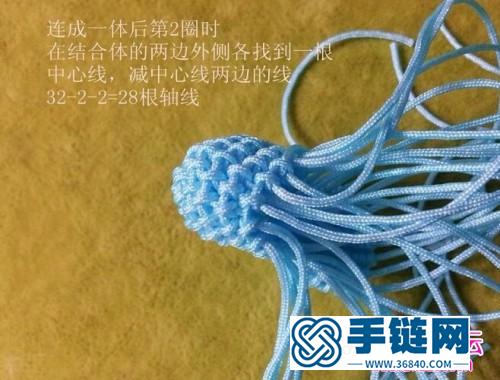 反卷結編心教程，中國結心形編法圖解
