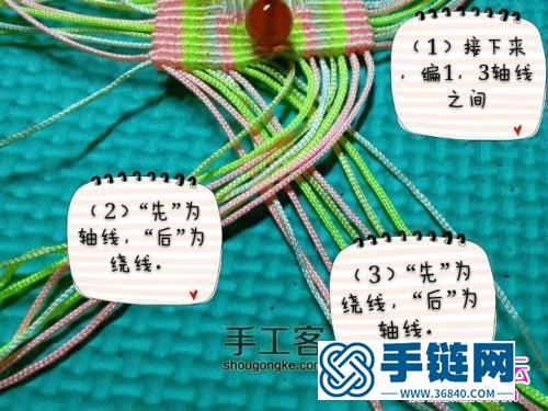 中國結編的粽子小飾品教程