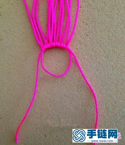 繩結(jié)耳環(huán)吊飾的制作教程