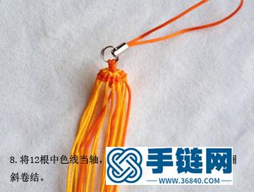 繩結流蘇掛件的制作方法