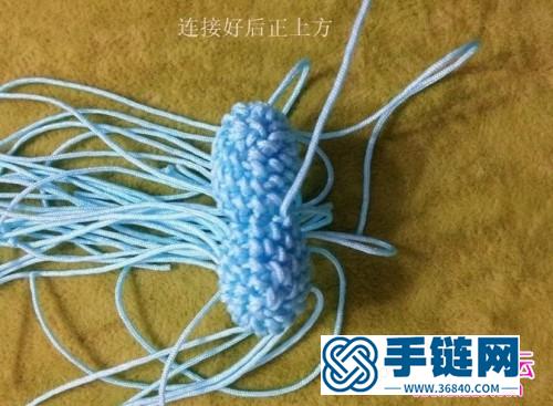 反卷結編心教程，中國結心形編法圖解