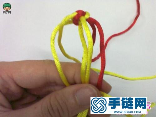 心心相印中國結編法，2個心形中國結的編法圖解