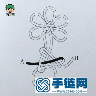 團(tuán)錦結(jié)最簡單的編法，團(tuán)錦雙環(huán)花的打法教程
