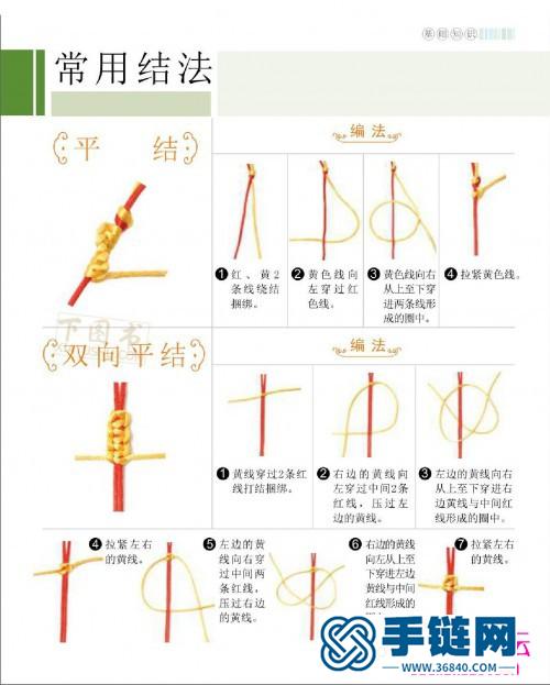 學編中國結配飾，各種簡單中國結的編法圖解（全書）