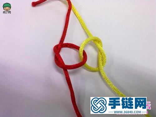 心心相印中國結編法，2個心形中國結的編法圖解