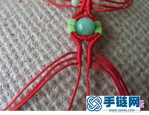 中國結手鏈的詳細編法步驟圖