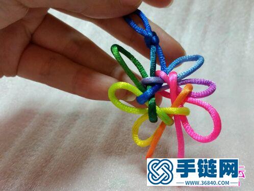 繩編團錦結腰帶的方法