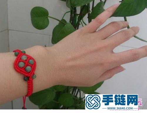 中國結手鏈的詳細編法步驟圖
