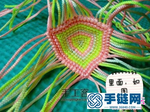 中國結編的粽子小飾品教程