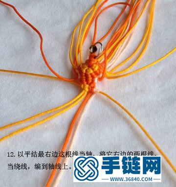 繩結流蘇掛件的制作方法