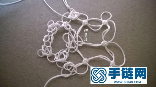 中國結掛飾之桃花掛飾編法