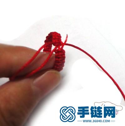 中國結戒指的編法圖解、步驟