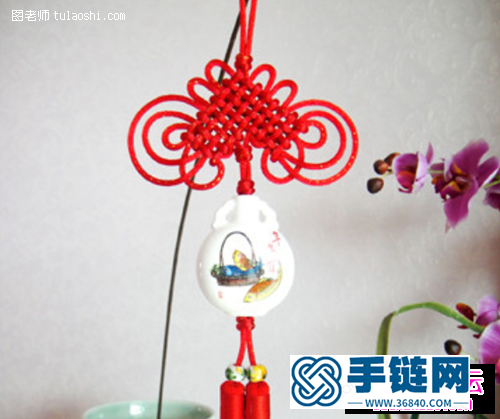 一步步教你倒復翼磬結的編法