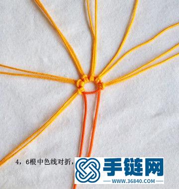 繩結流蘇掛件的制作方法