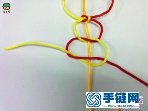 心心相印中國結編法，2個心形中國結的編法圖解